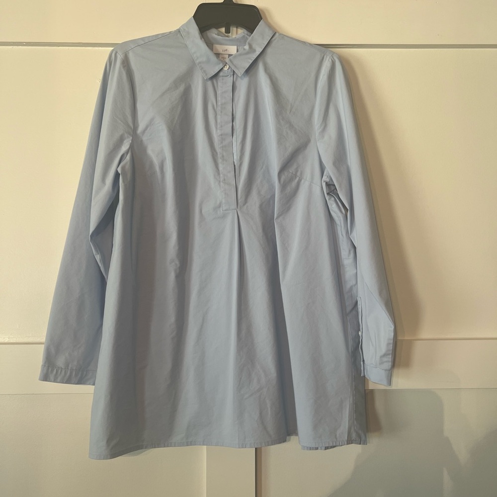 J.Jill blue tunic blouse.